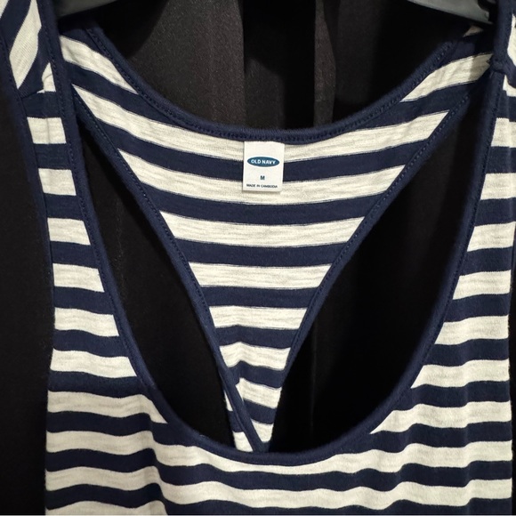 NWT Old Navy Striped Twist Racerback Tank Dress – Size M - Picture 2 of 5